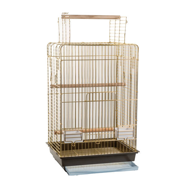 MR ZOO Κλουβί Πουλιών Eva Gold 52x41x78cm
