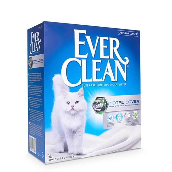 EVER CLEAN Total Cover Clumping 6L PROMO EVER CLEAN Total Cover Clumping 6L PROMO