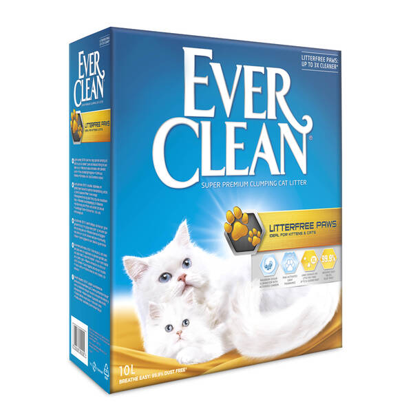 EVER CLEAN Clumping Litterfree Paws 10L EVER CLEAN Clumping Litterfree Paws 10L