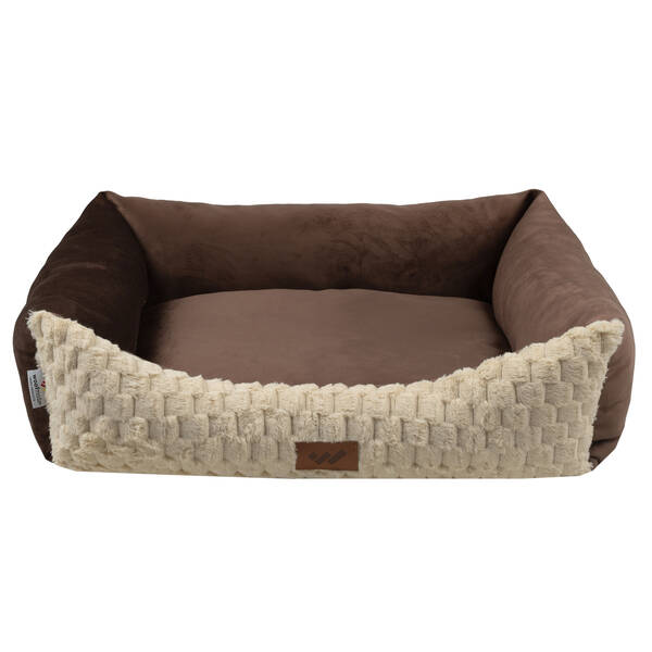 WOOFMODA Καναπές 912-2004 Καφέ-Μπεζ 40x45x23cm