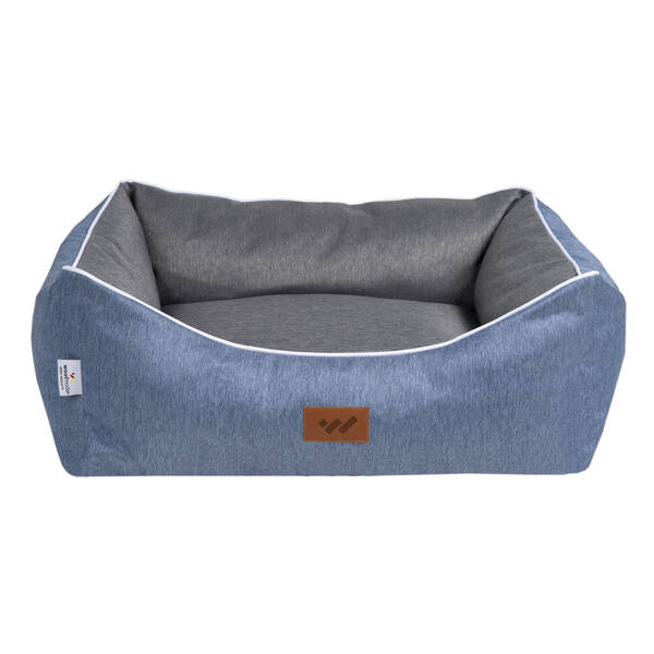 WOOFMODA Καναπές Κρεβάτι Γκρι-Σιέλ 4 48x64x25cm