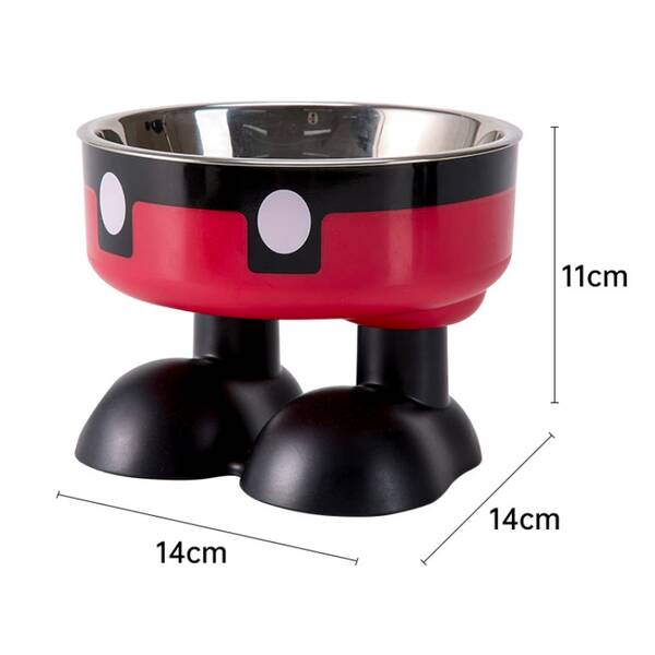 Ανοιξείδωτο Μπολ Με Ποδαράκια Mickey 14cm 200ml