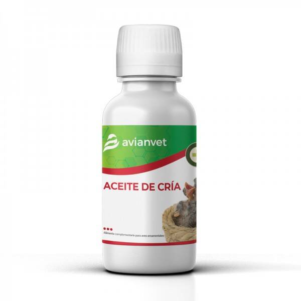 Avianvet Aceite de Cria – Λάδι Αναπαραγωγής για Πτηνά με Βιταμίνες A, D3, E (100 ml)