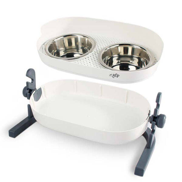 AFP Μπώλ Σκύλου 3 σε 1 Double Dinner S 2x350ml