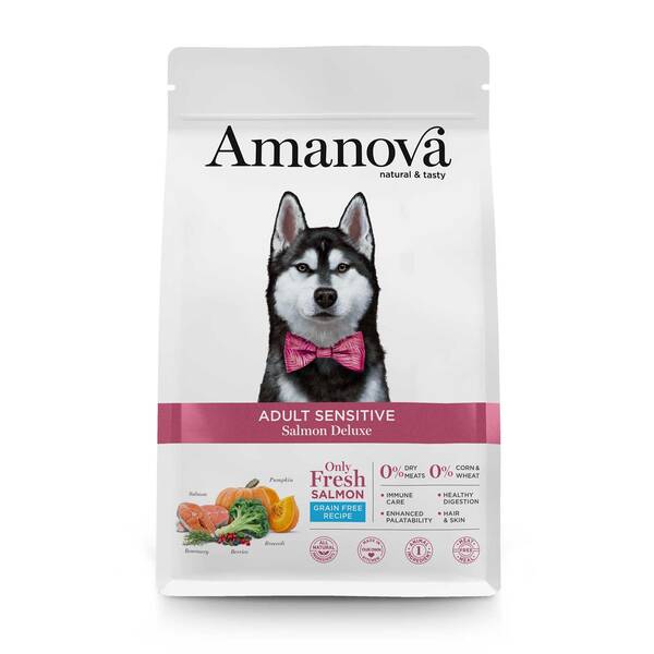 AMANOVA Adult Sensitive Salmon Deluxe 10kg