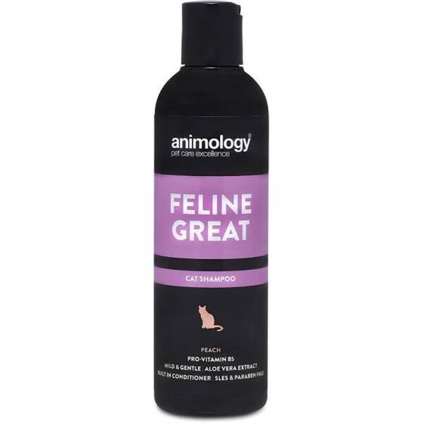 ANIMOLOGY Feline Great Cat Shampoo Peatch 250ml ANIMOLOGY Feline Great Cat Shampoo Peatch 250ml