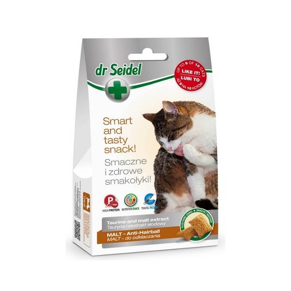 Dr Seidel Snack Cat Antihairball 50gr Dr Seidel Snack Cat Antihairball 50gr