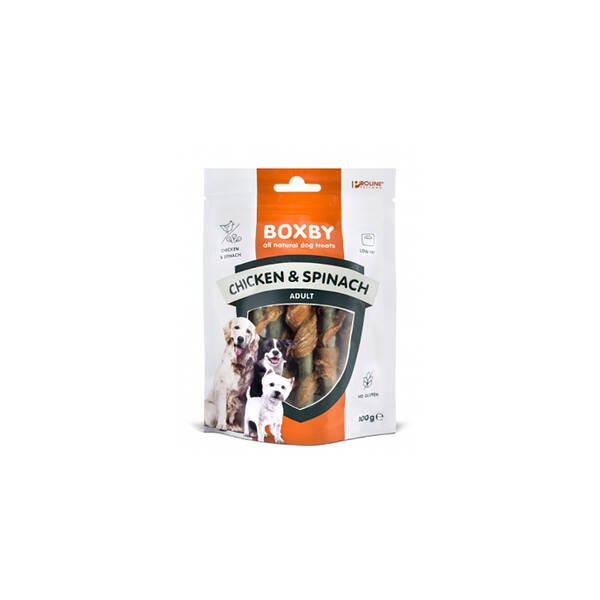 BOXBY Chicken&Spinach 100gr