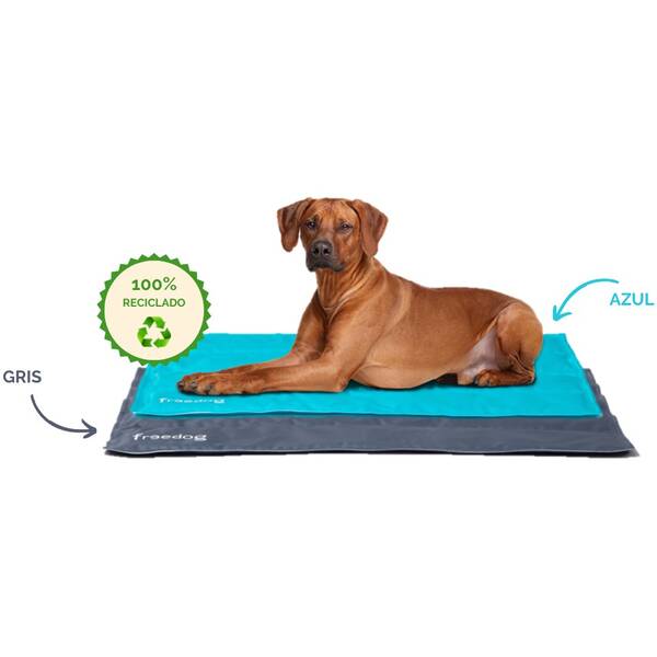 FREEDOG Eco Cooling Mat 90x50cm Blue FREEDOG Eco Cooling Mat 90x50cm Blue
