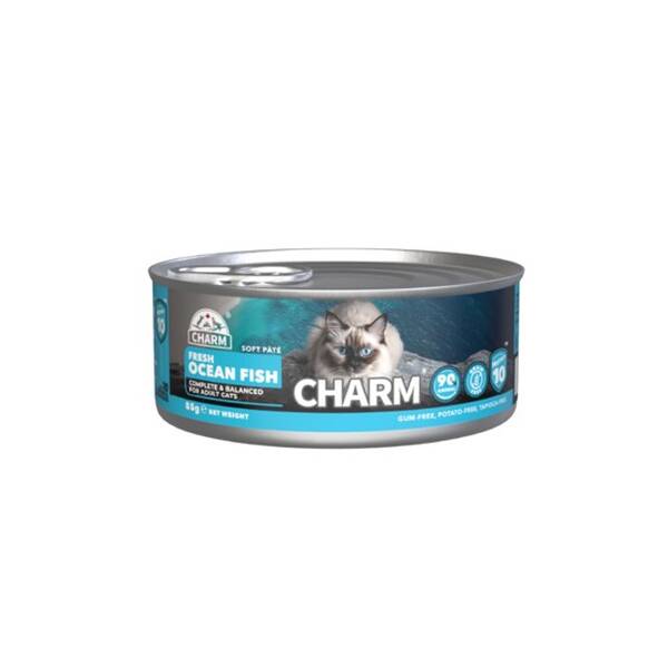 CHARM Cat Wet Food Ocan Fish Patte 85g