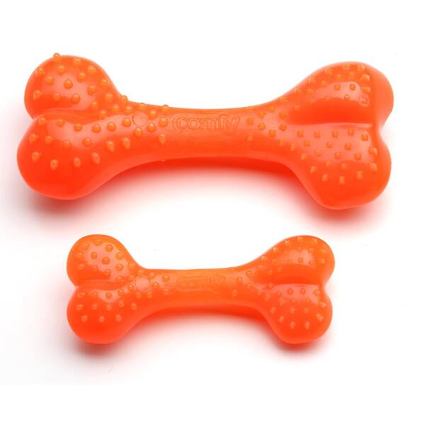 COMFY Toy Dental Bone Mint Orange 16,5cm