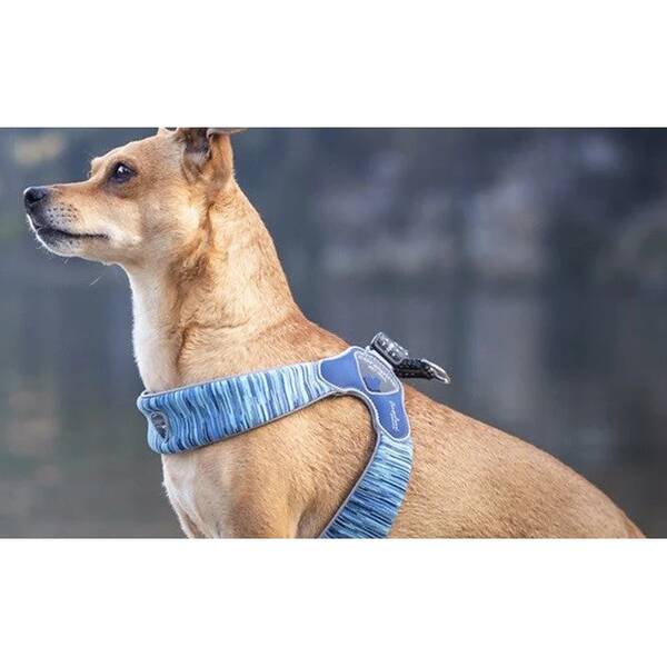 PET CAMELOT Dog Harness Powermix Dark Melange sz4