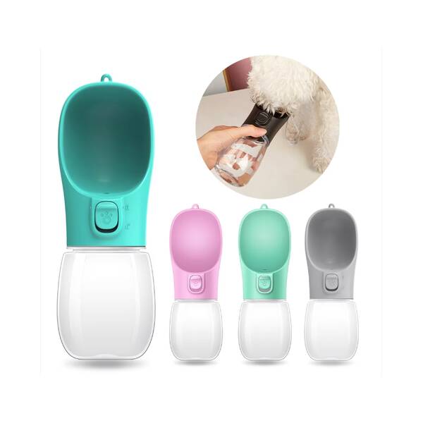 Dog Water Bottle (Green) 550ml