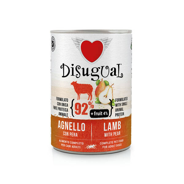 DISUGUAL Fruit With Lamb&Pear 400gr DISUGUAL Fruit With Lamb&Pear 400gr