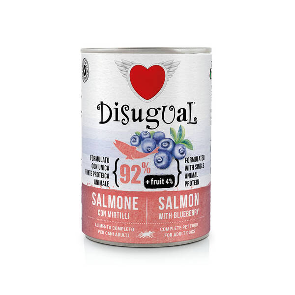 DISUGUAL Fruit With Salmon&Blueberries 400gr DISUGUAL Fruit With Salmon&Blueberries 400gr