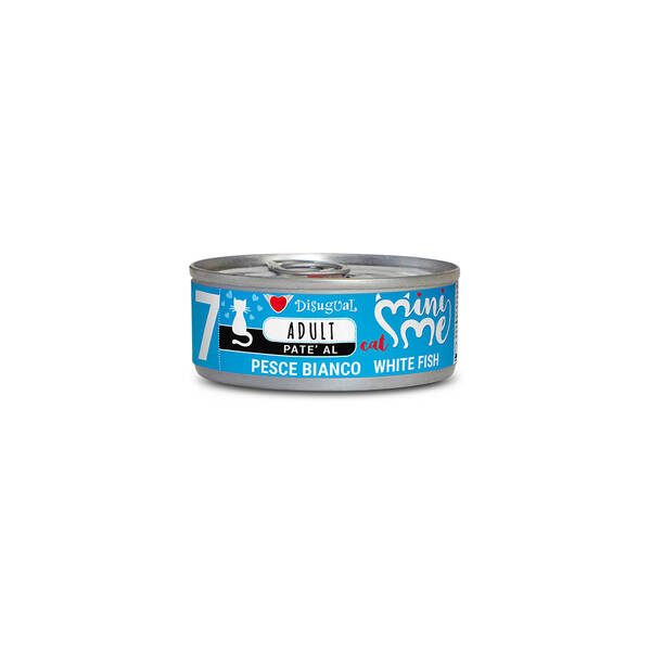 DISUGUAL Mini Me Cat - ADULT 7 Pate White Fish 85gr DISUGUAL Mini Me Cat - ADULT 7 Pate White Fish 85gr