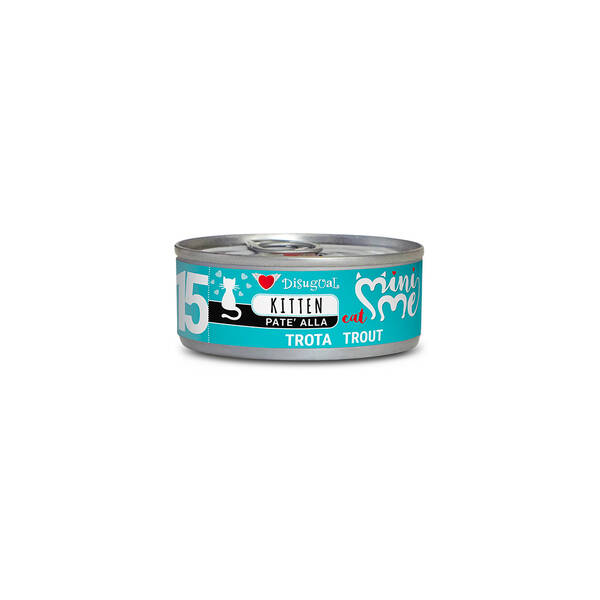 DISUGUAL Mini Me Cat - KITTEN 15 Pate Trout 85gr DISUGUAL Mini Me Cat - KITTEN 15 Pate Trout 85gr