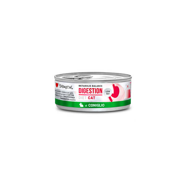 DISUGUAL Diet Cat-Digestion Rabbit 85gr