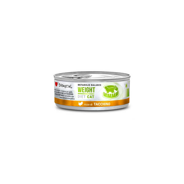 DISUGUAL Diet Cat-Weight Turkey 85gr DISUGUAL Diet Cat-Weight Turkey 85gr