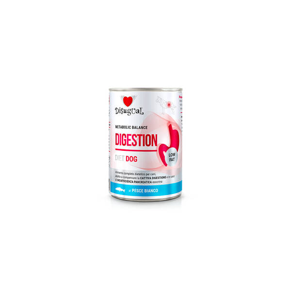 DISUGUAL Diet Dog-Digestion White fish 400gr