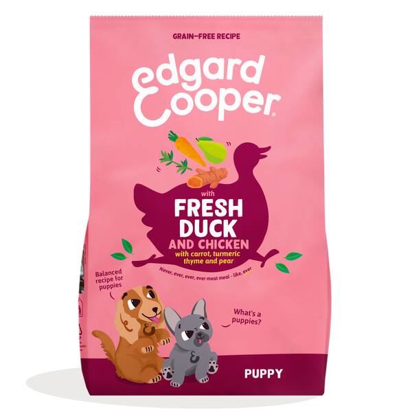 EDGARD COOPER Duck & Chicken Puppy 2.5kg