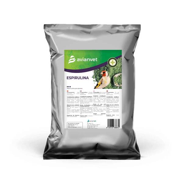 Avianvet Spirulina – Φυσική Σπιρουλίνα Υψηλής Πρωτεΐνης για Πτηνά (200 g)