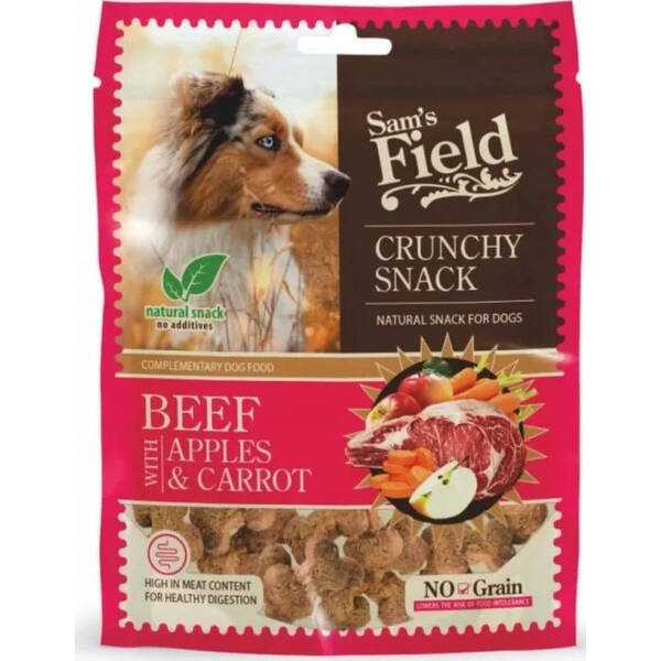 SAM'S FIELD Dog Crunchy Snack Beef 200gr SAM'S FIELD Dog Crunchy Snack Beef 200gr