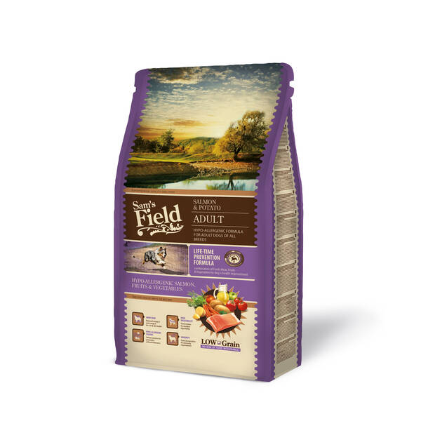 SAM'S FIELD Dog Adult Salmon&Potato 2.5kg SAM'S FIELD Dog Adult Salmon&Potato 2.5kg