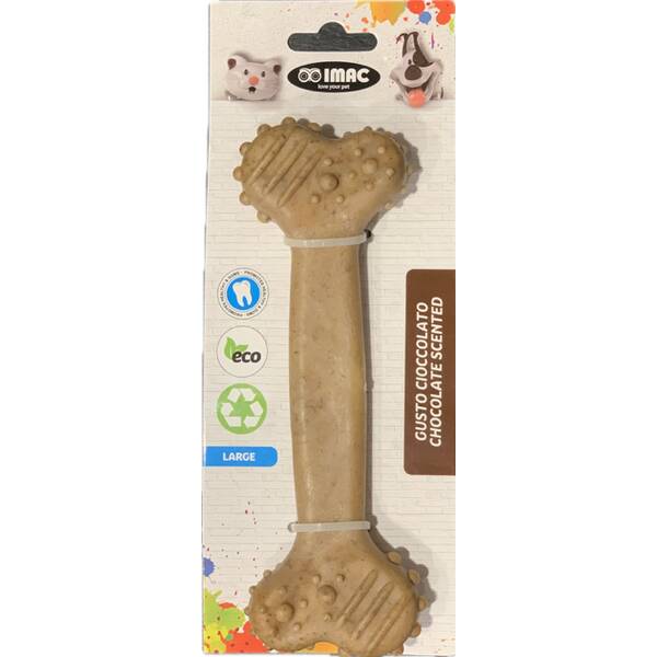 IMAC Chocolate TPR Bone 17cm IMAC Chocolate TPR Bone 17cm