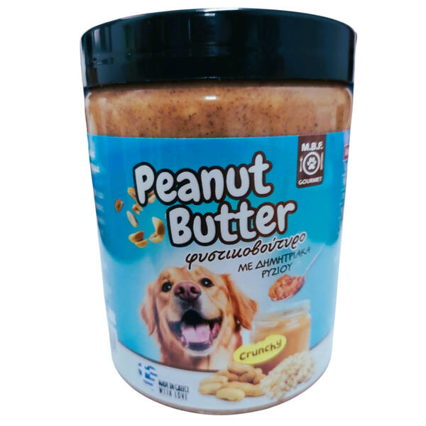 MBF Bάζο Φυστικοβούτυρο Crunchy Με Ρύζι 300gr