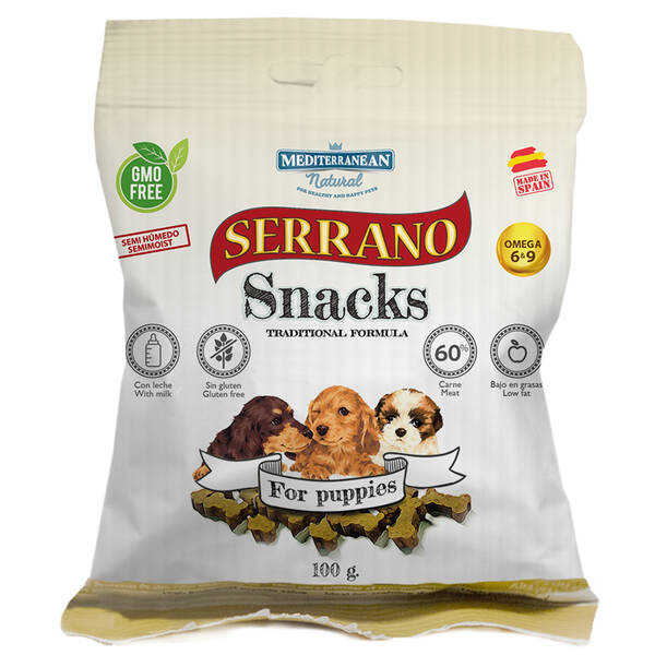 SERRANO For Puppies 100gr