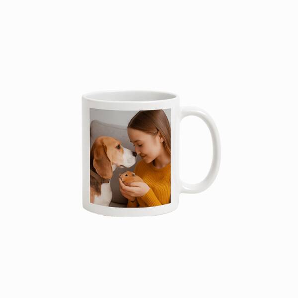WOOF UP Κούπα Λευκή Γυαλιστερή 11oz - Βαθμού ΑΑΑ
