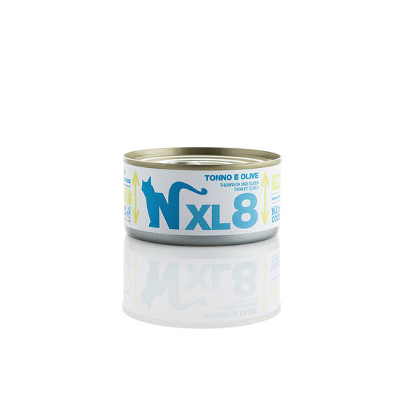 NATURAL CODE Adult Cat XL8 Tuna&Olives 170gr