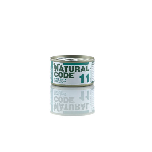 NATURAL CODE Adult Cat Tuna&Aloe 85gr