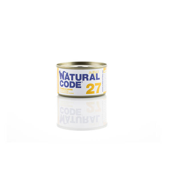 NATURAL CODE Adult Cat Tuna&Surimi 85gr NATURAL CODE Adult Cat Tuna&Surimi 85gr
