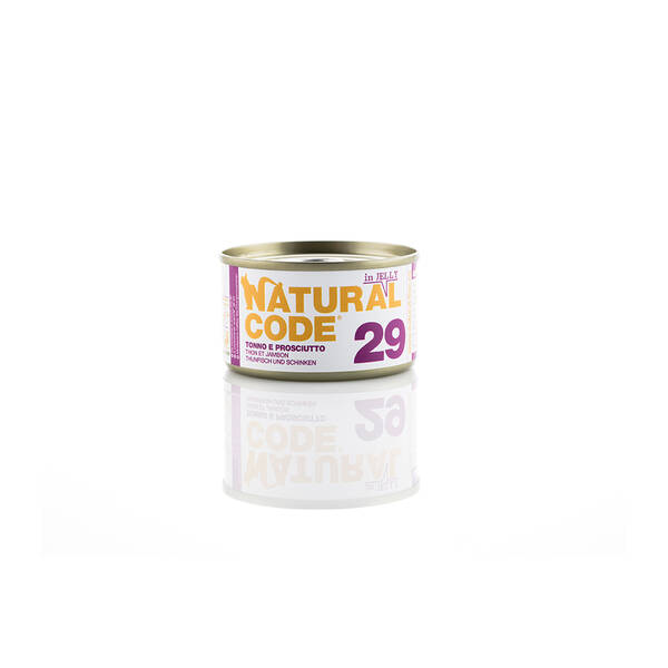 NATURAL CODE Adult Cat Tuna&Prosciutto 85gr NATURAL CODE Adult Cat Tuna&Prosciutto 85gr