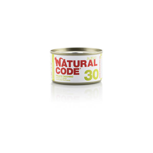 NATURAL CODE Adult Cat Chicken&Turkey 85gr NATURAL CODE Adult Cat Chicken&Turkey 85gr