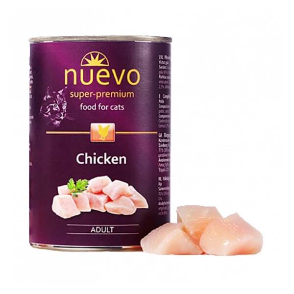 NUEVO Cat Adult Κοτόπουλο 400gr