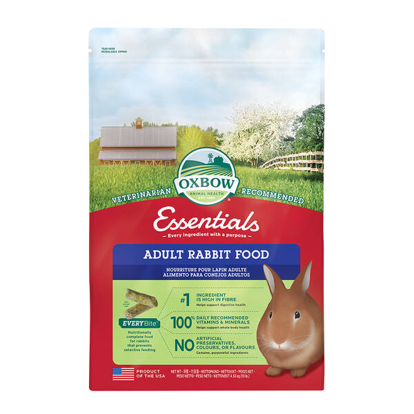 OXBOW Complete Food Adult Rabbit 4.54kg OXBOW Complete Food Adult Rabbit 4.54kg