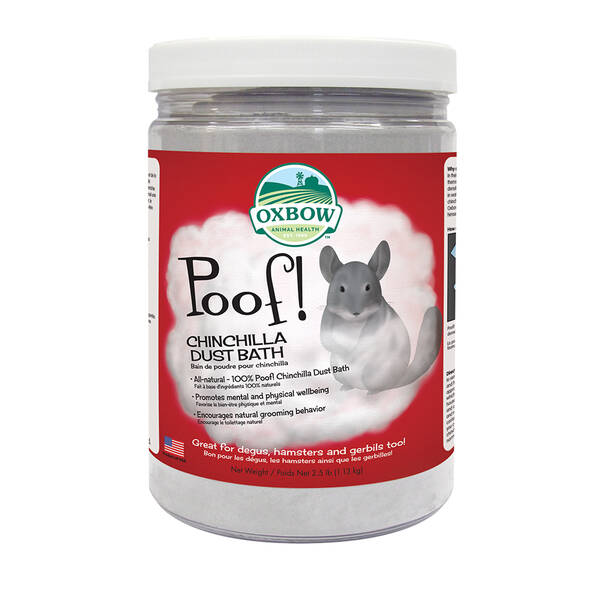 OXBOW Poof Blue Chinchilla Sand 1.13Kg OXBOW Poof Blue Chinchilla Sand 1.13Kg