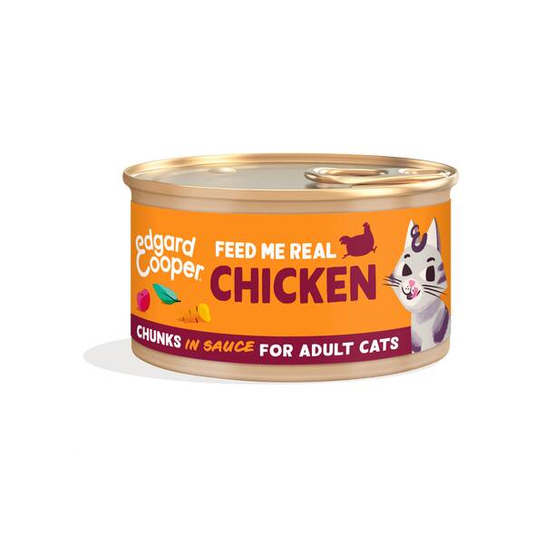 EDGARD COOPER Chicken Cat Chunks 85gr