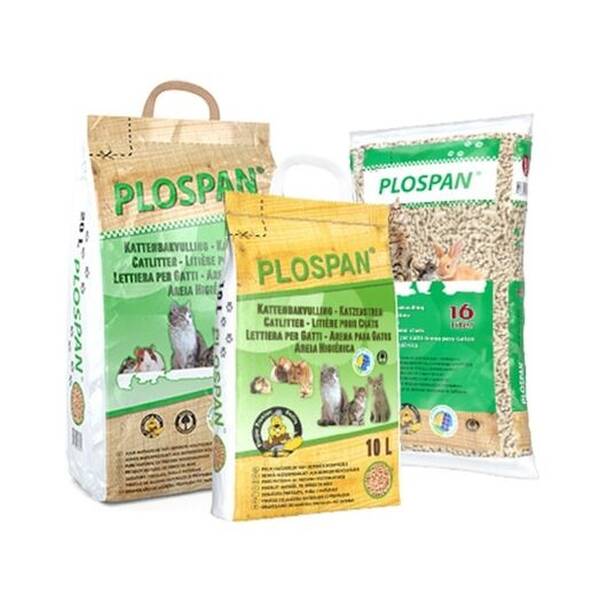PLOSPAN Cat Litter Pellets 10L