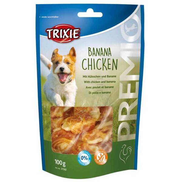 TRIXIE Λιχουδιά Premio Chicken/Banana 100gr