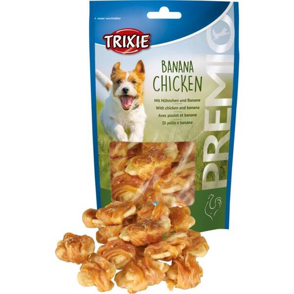TRIXIE Λιχουδιά Premio Chicken/Banana 100gr