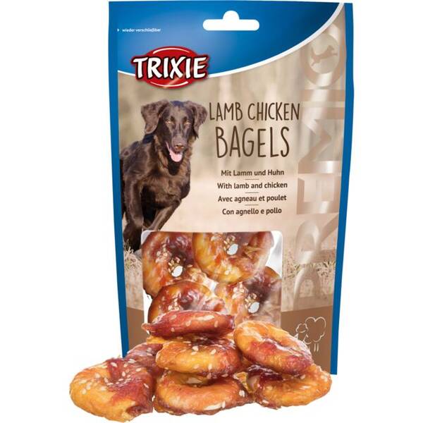 TRIXIE Λιχουδιά Premio Chicken/Lamb Bagels 100gr