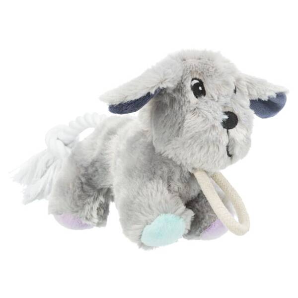 TRIXIE Παιχνίδι Junior Σκύλος Με Σχοινί Λούτρινο 24cm