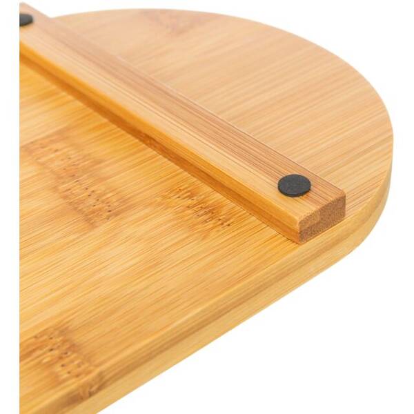 TRIXIE Σετ Πιάτων Κεραμικά/Bamboo 2 x 0.8L 16cm/ 39x6x20cm Άσπρο/Εκρού