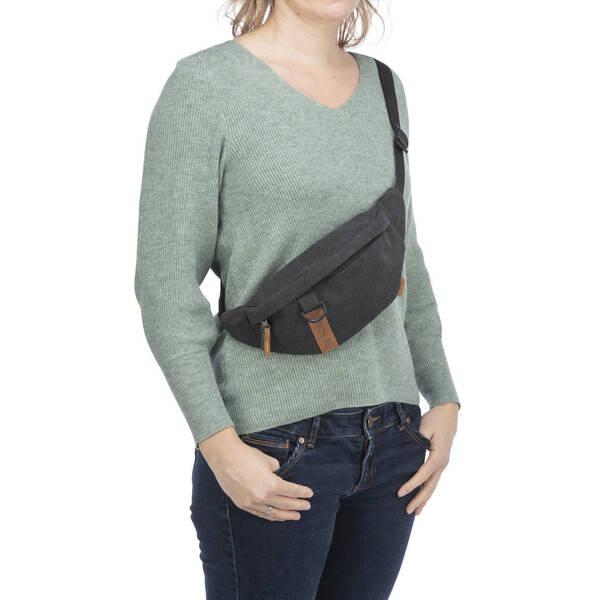 TRIXIE Τσαντάκι Be Nordic Pocket 24x11x8cm Με Ζώνη 50-165cm Μαύρο
