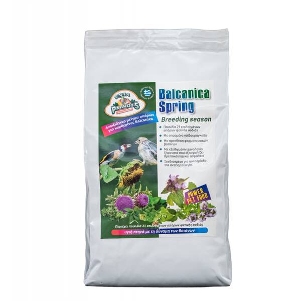 EVIA PARROTS Balcanica Spring 800gr