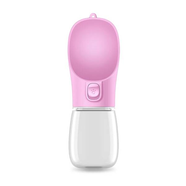 Dog Water Bottle (Pink) 350ml